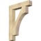 Ekena Millwork Westlake Block Rough Sawn Bracket, Douglas Fir, 6"W x 34"D x 46"H BKT06X34X46WTL05RDF - alternate 1